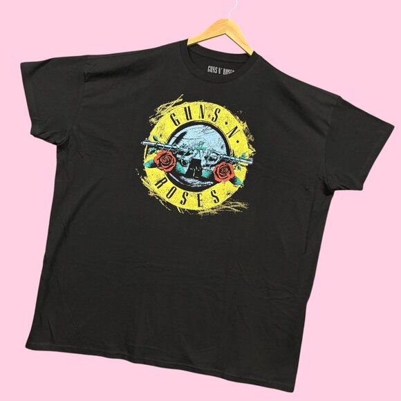 Guns N’ Roses Bad Obsession Rock Band Tee One Size - Picture 3 of 4